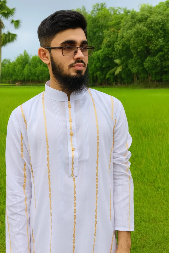 100% suti panjabi (Copy)