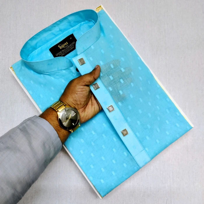 জামদানী সুতি পাঞ্জাবি (Copy)